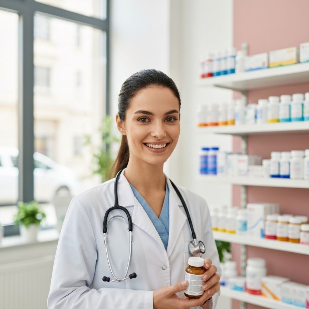 Apothekerin bei der Beratung