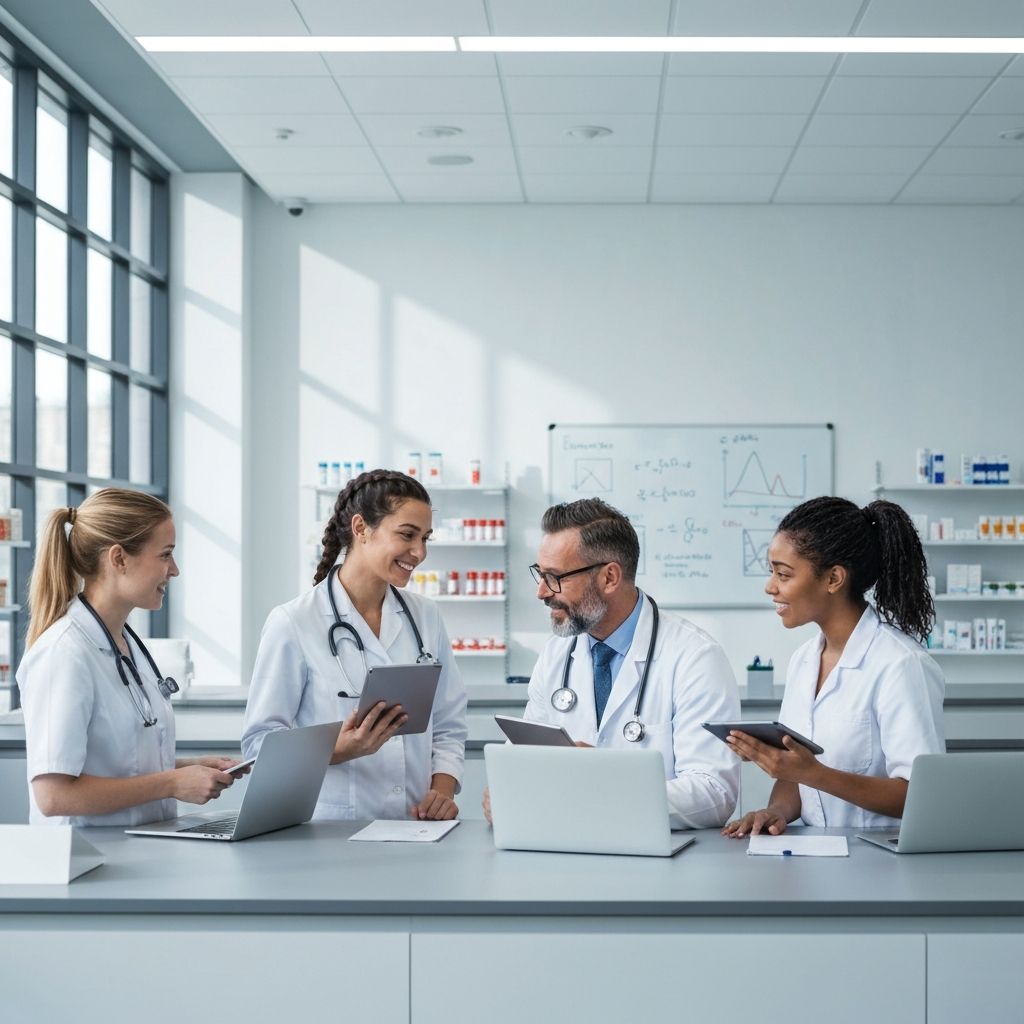 Apotheken-Team im Gespräch